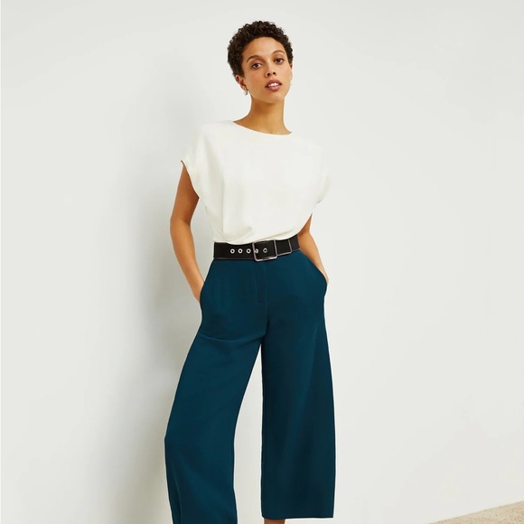 Nevi top soft wave MM lafleur top in alabaster - Picture 3 of 4